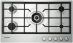 Fisher & Paykel 90cm Series 7 5 Burner Gas Cooktop, Natural Gas