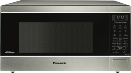 Panasonic 44L 1100W Inverter Sensor Microwave Oven Stainless Steel
