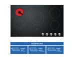 Fisher & Paykel 90cm Series 5 5 Element Electric Cooktop - Image 2