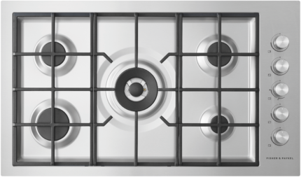 Fisher & Paykel 90cm Series 9 5 Burner Gas Cooktop, Flush Fit, LPG