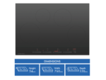 Fisher & Paykel 76cm Series 7 4 Zone Induction Cooktop - Image 2