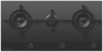 Fisher & Paykel 90cm Series 9 3 Burner Gas Cooktop, Natural Gas
