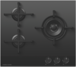 Fisher & Paykel 60cm Series 9 3 Burner Gas Cooktop, Natural Gas