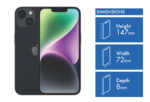 Apple iPhone 14 128GB Midnight - Image 2