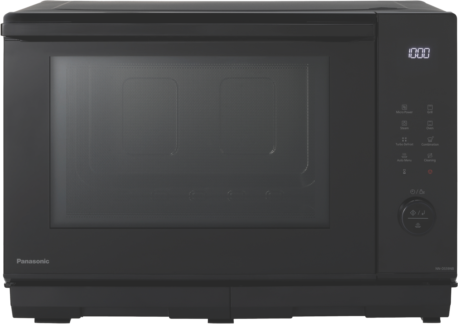 50083241_838288.png Panasonic 27L 1000W 4-in-1 Flatbed Convection Oven Black - Image 1