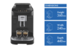 DeLonghi Magnifica Evo Fully Automatic Coffee Machine Black - Image 2