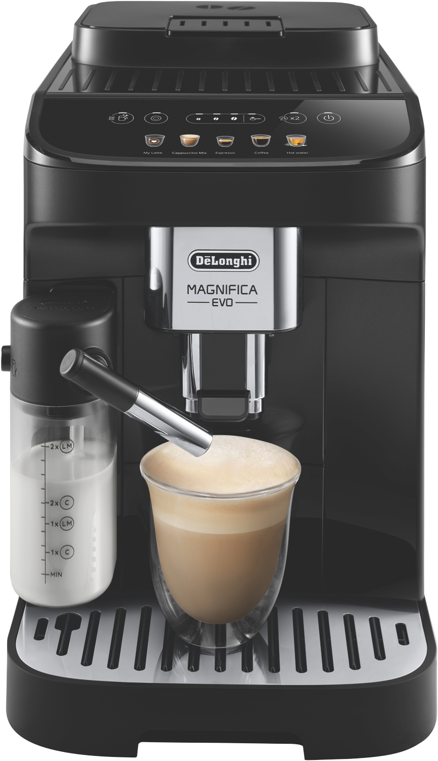 50084471_845228.png DeLonghi Magnifica Evo Fully Automatic Coffee Machine Black - Image 1