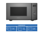 Westinghouse 42L 1100W Inverter Convection Microwave Dark Grey - Image 2