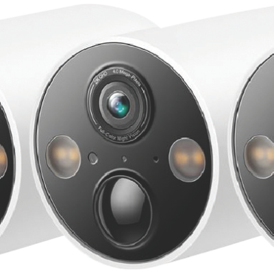 TP-LINK 2K 4MP Smart Wire-Free Security Camera System (4-pack)