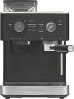 KitchenAid Semi Automatic Espresso Machine With Burr Grinder Cast Iron Black - Image 4