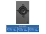 Fisher & Paykel 30cm Series 9 1 Burner Gas Cooktop, LPG - Image 2