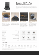 Dreame D20 Pro Plus Robot Vacuum and Mop with Auto Empty - Image 15