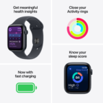 Apple Watch SE 3GPS 40mmStarlight Aluminium Case - Starlight Sport Band S/M - Image 3