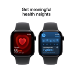 Apple Watch Series 11GPS42mmJet Black Aluminium Case - Black Sport Band S/M - Image 9