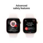 Apple Watch Series 11GPS42mmRose Gold Aluminium Case - Light Blush Sport Band S/M - Image 5
