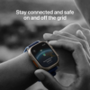 Apple Watch Ultra 3GPS + Cellular49mmNatural Titanium Case - Anchor Blue Ocean Band - Image 4