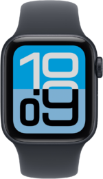 Apple Watch SE 3GPS 40mmMidnight Aluminium Case - Midnight Sport Band M/L - Image 2