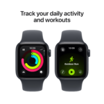 Apple Watch SE 3GPS 40mmMidnight Aluminium Case - Midnight Sport Band M/L - Image 3