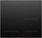 Fisher & Paykel Series 5, 60cm 4 Zone Induction Cooktop Smart Zone, Low Current, Black Glass