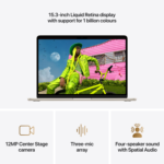Apple MacBook Air 13" M5 chip 10-core CPU, 8-core GPU 16GB 512GB - Starlight - Image 5