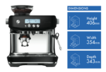 Breville The Barista Pro Espresso Machine Black Truffle - Image 2