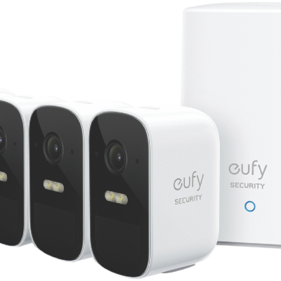 eufy 2C Pro 2K Security System & Homebase (4 Camera)