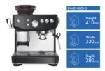 Breville the Barista Express Impress Black Truffle - Image 2