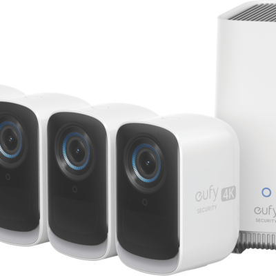 eufy Security Eufycam 3C (4 Pack) & Homebase 3