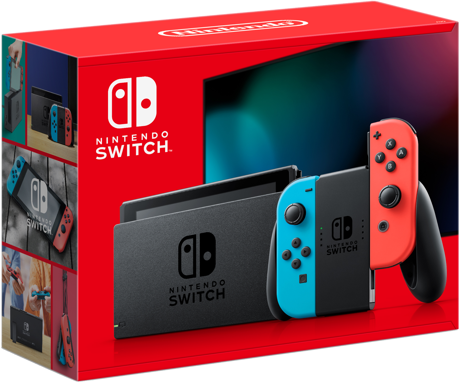 50083694_865083.png Nintendo Switch Console (Neon Red/ Blue) - Image 1