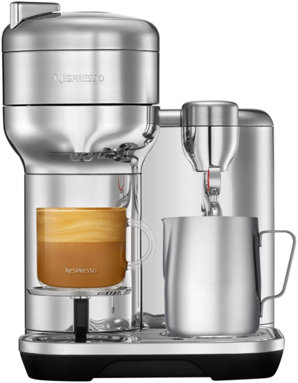 Nespresso The Vertuo Creatista Capsule Machine Stainless Steel