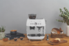 Smeg 50's Style Espresso Machine With Built in Grinder White - Image 7
