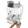 Smeg 50's Style Espresso Machine With Built in Grinder White - Image 2
