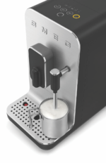 Smeg Bean To Cup Coffee Machine With Steam Wand Matte Black - Image 7