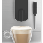 Smeg Bean To Cup Coffee Machine With Steam Wand Matte Black