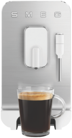 Smeg Bean To Cup Coffee Machine With Steam Wand Matte White - Image 12