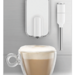 Smeg Bean To Cup Coffee Machine With Steam Wand Matte White