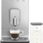 Smeg Bean To Cup Coffee Machine With Milk Steaming System Matte Black