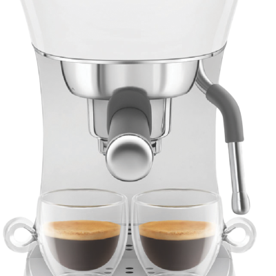 Smeg 50's Style Espresso Coffee Machine White
