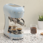 Smeg 50's Style Espresso Coffee Machine Pastel Blue - Image 9