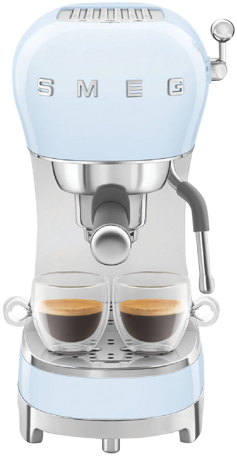 50090071_905539.png Smeg 50's Style Espresso Coffee Machine Pastel Blue - Image 1