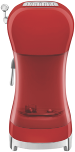 Smeg 50's Style Espresso Coffee Machine Red - Image 6