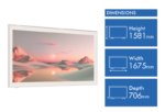 TCL 75" A300W NXTFRAME TV 2024 - Image 2