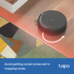 TP-LINK Tapo RV20 Max Plus Robotic Vacuum and Mop with Auto Empty Station - Image 5