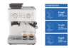 KitchenAid Semi Automatic Espresso Machine With Burr Grinder Porcelain - Image 2