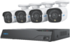 Reolink 8-Channel NVR x 4 8MP Security Cameras