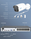 Reolink 16-Channel NVR x 8 12MP Security Cameras - Image 6