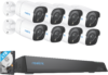 Reolink 16-Channel NVR x 8 12MP Security Cameras
