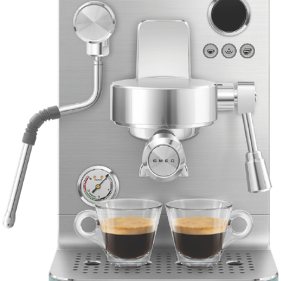 Smeg Minipro Expresso Coffee Machine Matte Emerald Green