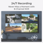 Reolink 12MP PoE NVR Security System with 6 Cameras and 2 TB - Image 2