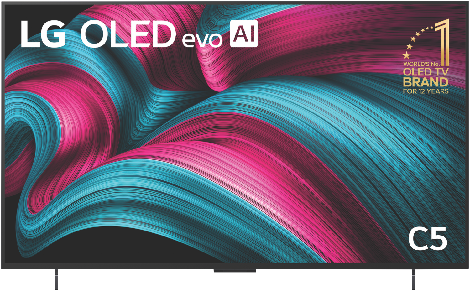 50093944_949323.png LG 42" OLED EVO C5 AI UHD 4K Smart TV 2025 - Image 1